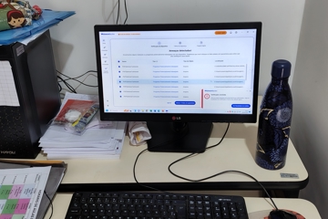 Manutenção de informática nos equipamentos da escola e em notebooks dos professores - Escola Alexandrina Pereira