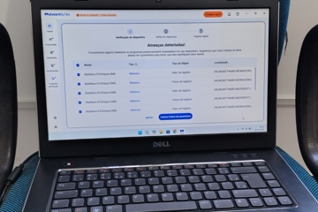 Manutenção de informática nos equipamentos da escola e em notebooks dos professores - Escola Alexandrina Pereira