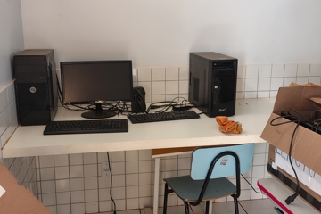 Manutenção de Computadores - Escola municipal José Eduardo Mendonça( Rural)