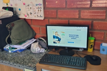 Manutenção de Computadores da escola + manutenção de notebooks de professores - Escola Crispim Marques(Rural)