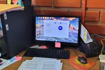 Manutenção de Computadores da escola + manutenção de notebooks de professores - Escola Crispim Marques(Rural)