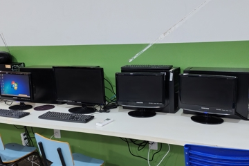 Manutenção dos Computadores da escola - escola municipal Geraldo Napoleão