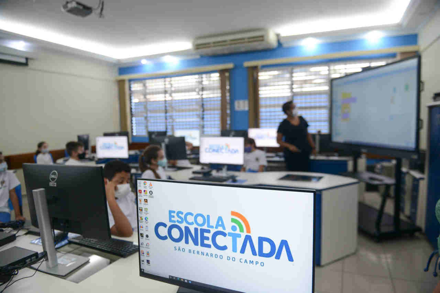 Prefeitura de São Bernardo investe R$ 22,4 milhões em tecnologia na educação municipal